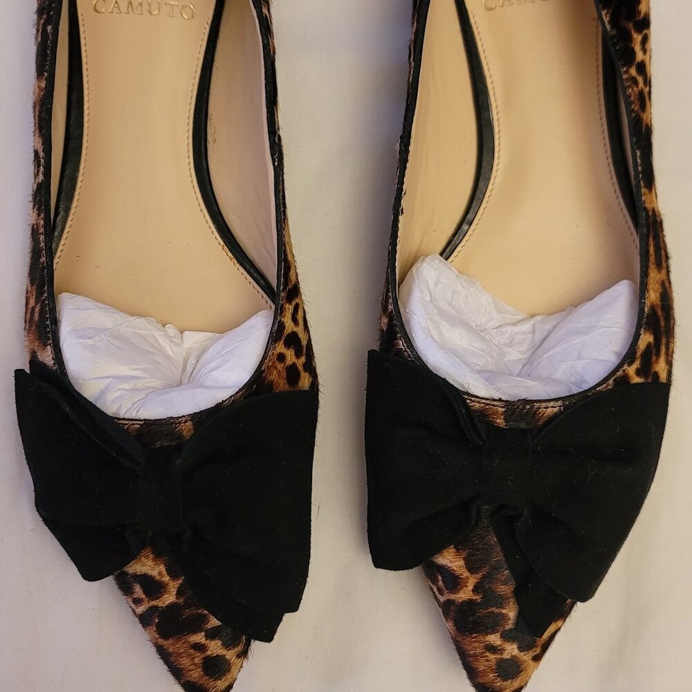 Vince Camuto Shoes. Whole Skin Real Cow Hair Fur. Brand New! Unboxed. Size 9.5M/